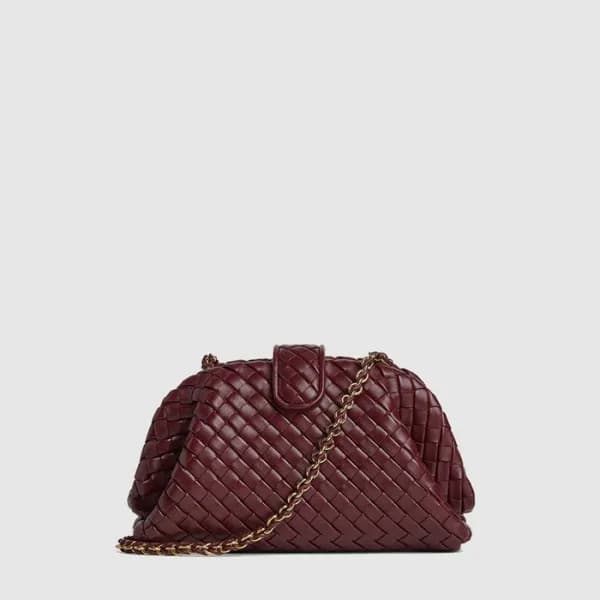 보테가 베네타 여성 스몰 로렌 체인 클러치 - Bottega veneta Womens Sm… - 1