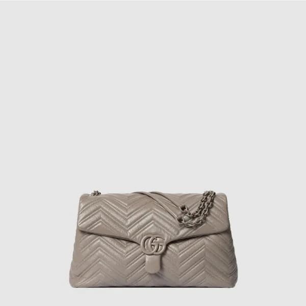 구찌 여성 GG 마몽 미디엄 숄더백 - Gucci Womens GG Marmont Medi… - 1