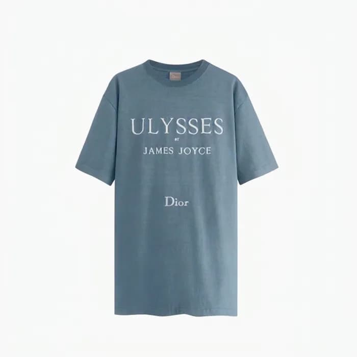 디올 남성 라운드 반팔 티셔츠 - Dior Mens Round Tshirt - dic137… - 1