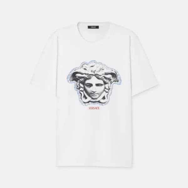베르사체 남성 반팔 티셔츠 - Versace Mens Round Tshirts - vec1… - 1