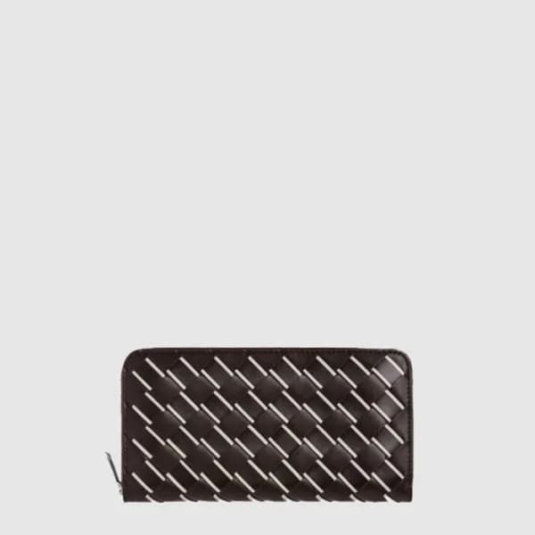 보테가 베네타 남성 지퍼 어라운드 지갑 - Bottega veneta Mens Zipper… - 1