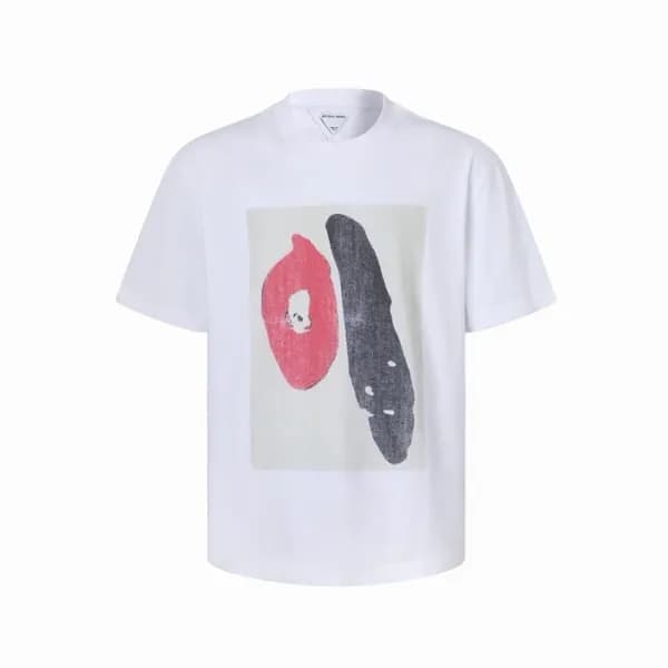 보테가 베네타 남성 라운드 반팔티 - Bottega veneta Mens Round Tsh… - 1