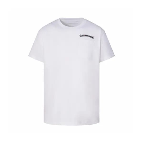 크롬하츠 남성 라운드 반팔티 - Chrom Hearts Mens Round Tshirt -… - 1