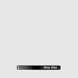 미우미우 여성 플렉시글라스 헤어 클립 - Miumiu Womens Plexiglass Ha…