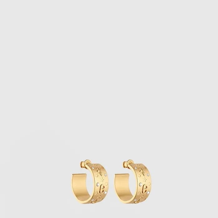 디올 여성 셀레스트 후프 이어링 - Dior Womens Celeste Hoop Earri… - 1