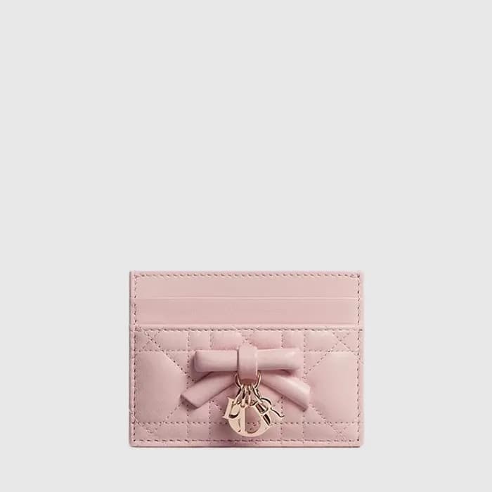 디올 여성 레이디 디올 프리지아 카드 지갑 - Dior Womens Lady Dior Fr… - 1