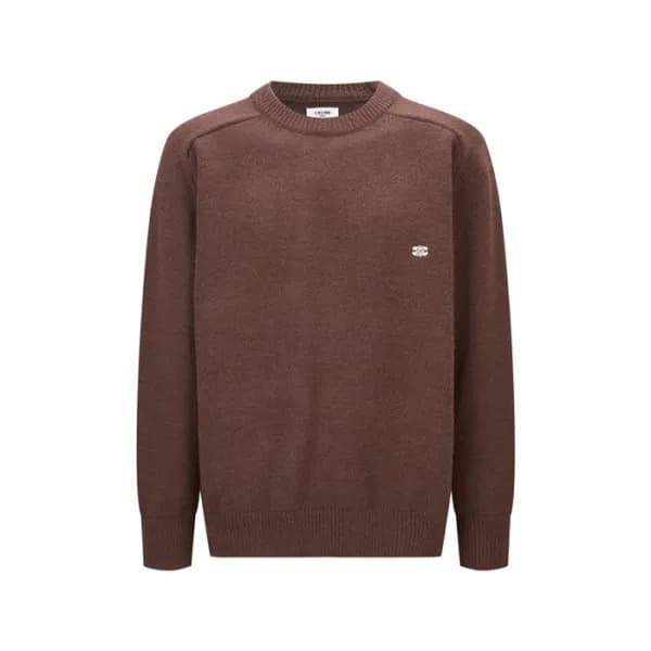 셀린느 남성 라운드 스웨터 - Celine Mens Round Sweater - cec16856x - 1