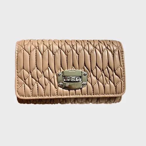 MiuMiu 2018 Ladies Matlase Small Wallet 5M H015 - … - 1
