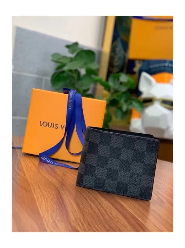 Louis Vuitton 2022 Mens Damie Amerigo Wallet N4163… - 1