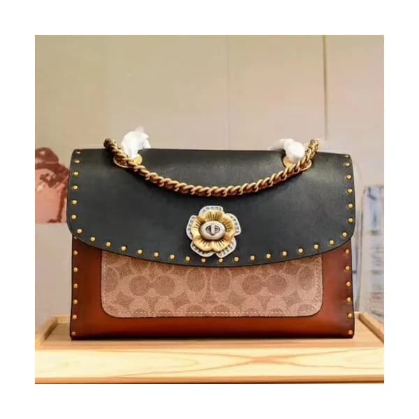 Coach Leather Shoulder Bag,26cm - 코치 레더 여성용 숄더백 29… - 1