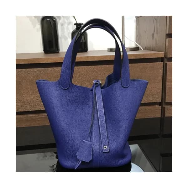 Hermes Picotin Lock Togo Leather Tote Bag,22cm - … - 1