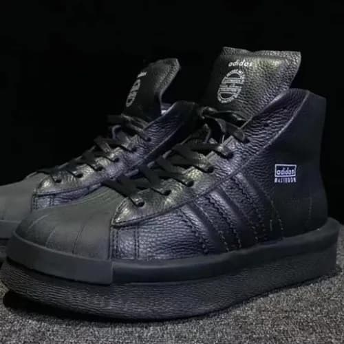 Adidas x Rick Owens High-top Mastodon Pro Model Bl… - 1