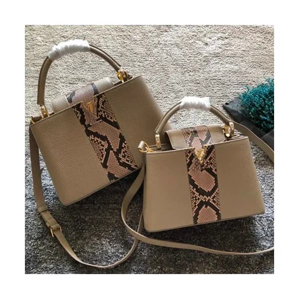 Louis Vuitton Capucines Shoulder Bag,27/31.5cm - 루… - 1