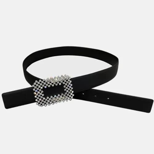 Roger Vivier 2019 Ladies Leather Satin Belt - 로저비비… - 1