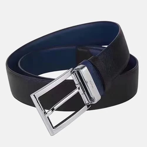 Prada 2019 Mens Saffiano Box Logo Business Leather… - 1