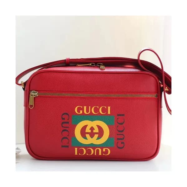 Gucci Print Messenger Shoulder Bag,33.5CM - 구찌 프린트… - 1