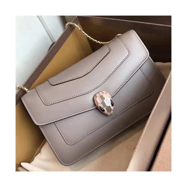 Bvlgari Serpenti Forever Chain Shoulder Bag,22CM -… - 1