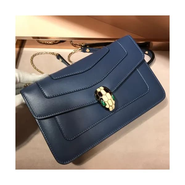 Bvlgari Serpenti Forever Chain Shoulder Bag,22CM -… - 1