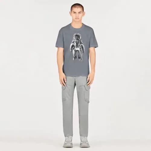 Louis vuitton 2019 Mens Astronaut Cotton Short Sle… - 1