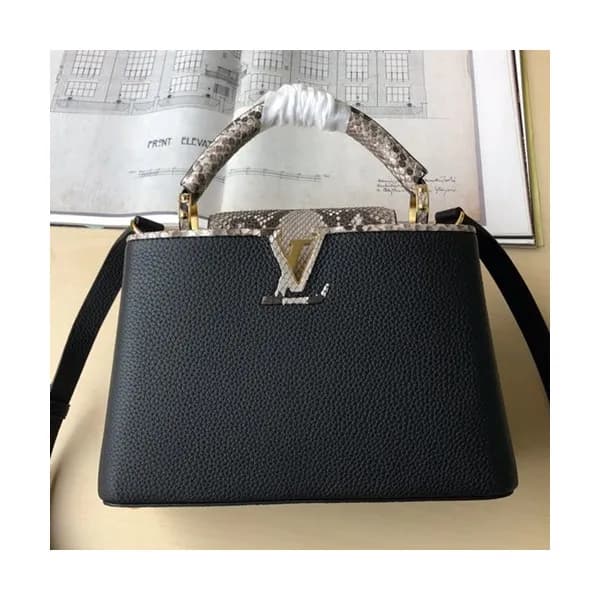 Louis Vuitton Capucines Tote Shoulder Bag,27/31.5c… - 1