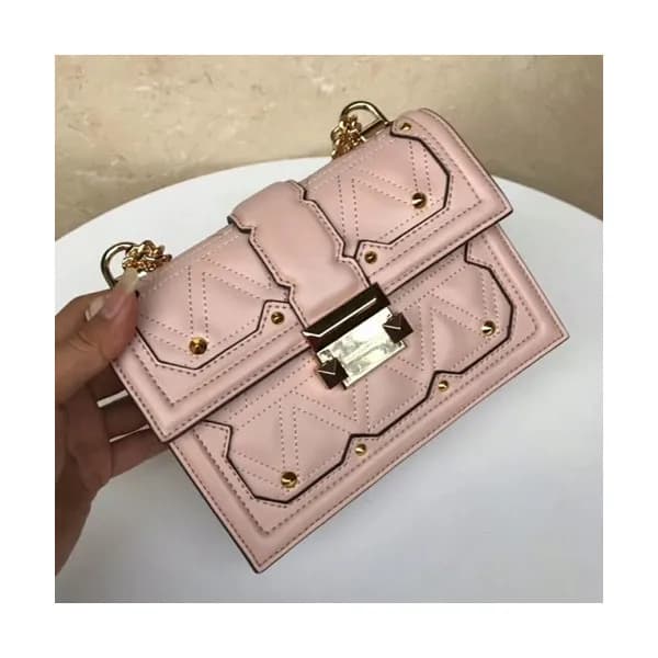 Michael Kors 2019 Leather Chain Cross Bag, 21CM - … - 1