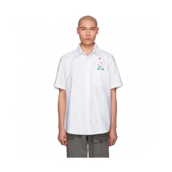 [매장판특가]Thom Browne 2019 Mens Embroidery Flower Sli… - 1