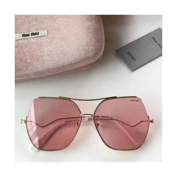 Miumiu 2019 Mm/Wm Modern Metal Frame Sunglasses - … - 1