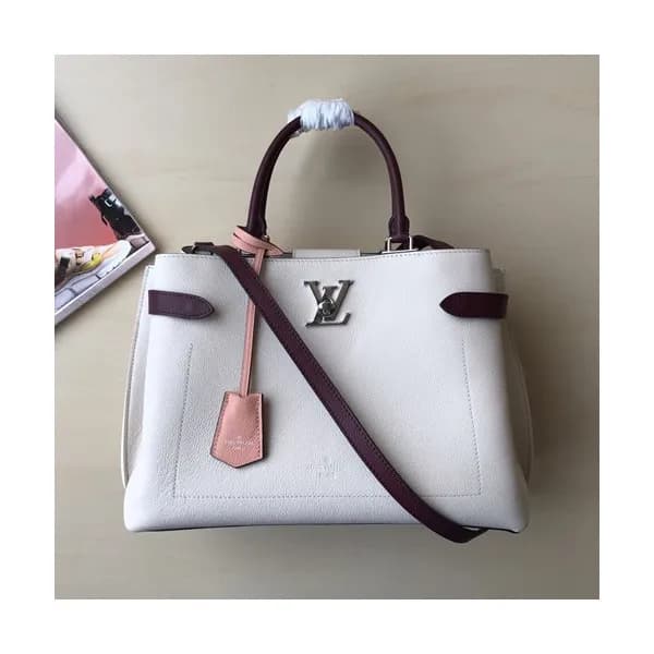 Louis Vuitton 2019 Lock Me Day Tote Shoulder Bag,3… - 1