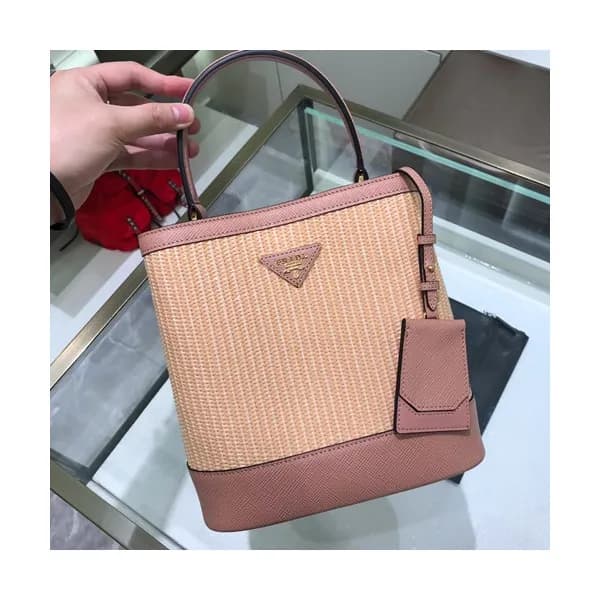 Prada 2019 Double Tote Shoulder Bag,23cm - 프라다 201… - 1