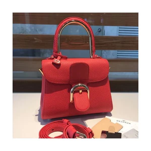 Delvaux 2019 Brillant Leather Tote Shoulder Bag,20… - 1