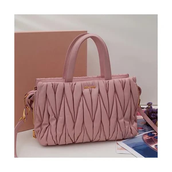 MiuMiu 2019 Tote Shoulder Bag,30.5cm - 미우미우 2019 토… - 1