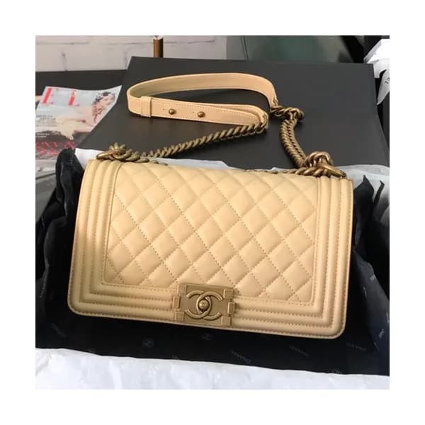 Chanel 2019 Leboy Chain Shoulder Bag,25CM - 샤넬 201… - 1