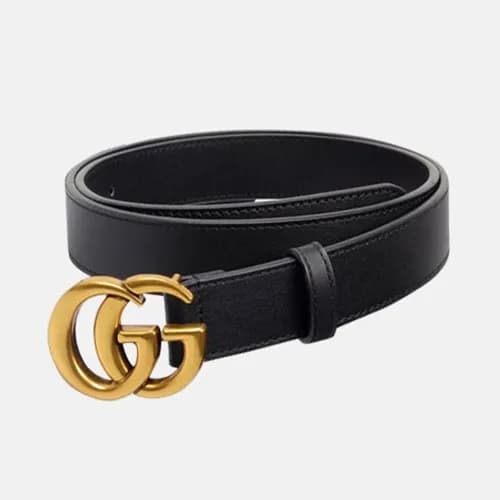 Gucci 2019 Mm/Wm Marmont GG Buckle Leather Belt - … - 1