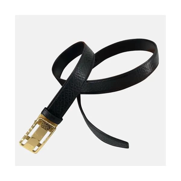 Louis vuitton 2019 Mens Initial Logo Buckle Leathe… - 1