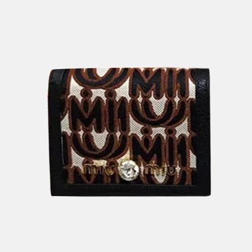 MiuMiu 2019 Leather Pocket Wallet 5MV204 - 미우미우 2… - 1