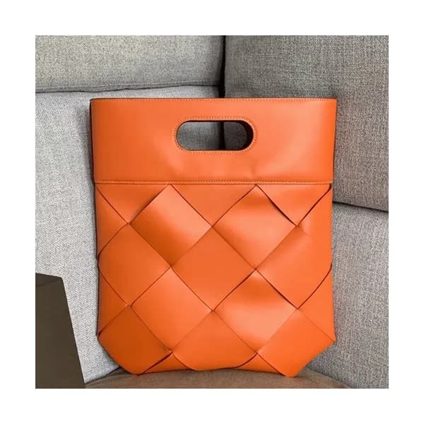 Bottega Veneta 2019 Leather & Canvas Intreccio Sli… - 1