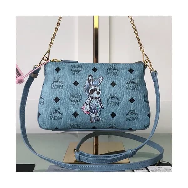 MCM 2019 Anya Chain Shoulder Cross Bag,23cm - 엠씨엠 … - 1