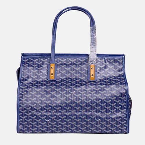Goyard 2019 PVC & Leather Tote Shopper Bag - 고야드 2… - 1