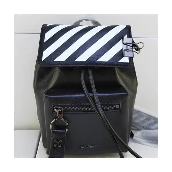 Off White 2019 Leather Back Pack,24cm - 오프화이트 2019… - 1