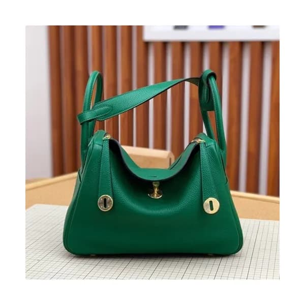 Hermes 2019 Lindy Togo Leather Tote Shoulder Bag ,… - 1