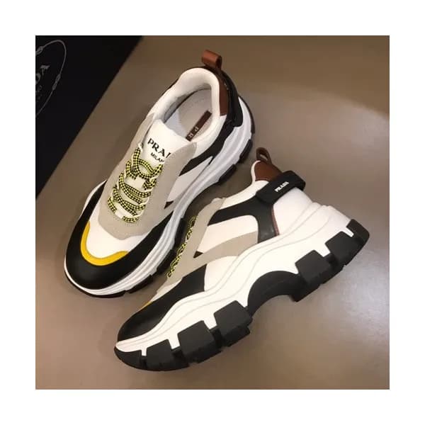 Prada 2019 Mens Leather Running Shoes - 프라다 2019 … - 1