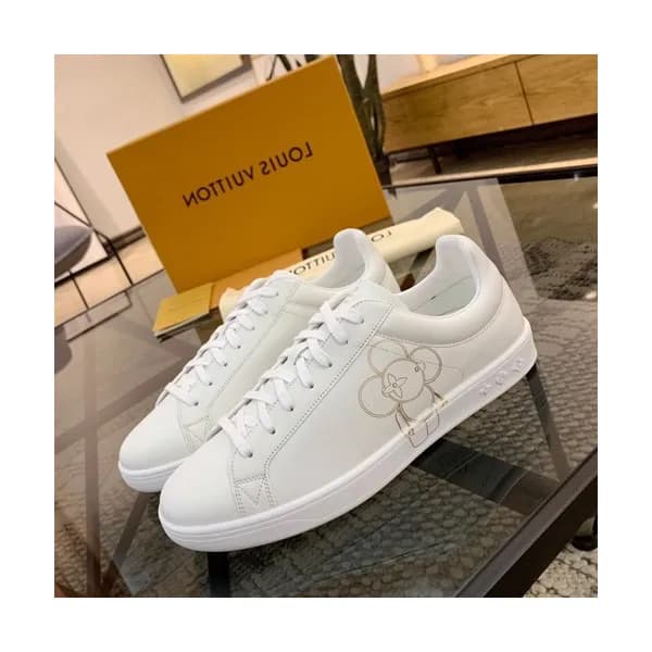 Louis vuitton 2019 Mens Leather Sneakers - 루이비통 2… - 1