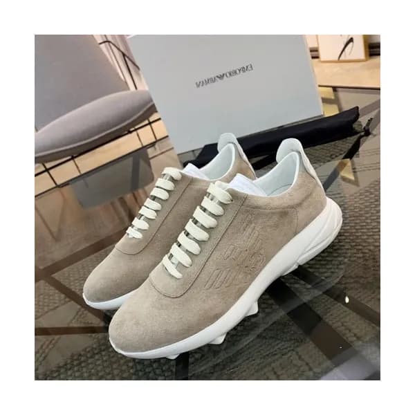 Armani 2019 Mens Suede Sneakers - 알마니 2019 남성용 스웨… - 1