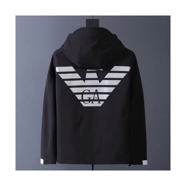 [매장판]Armani 2019 Mens Logo Windproof Jacket - 알마니 … - 1