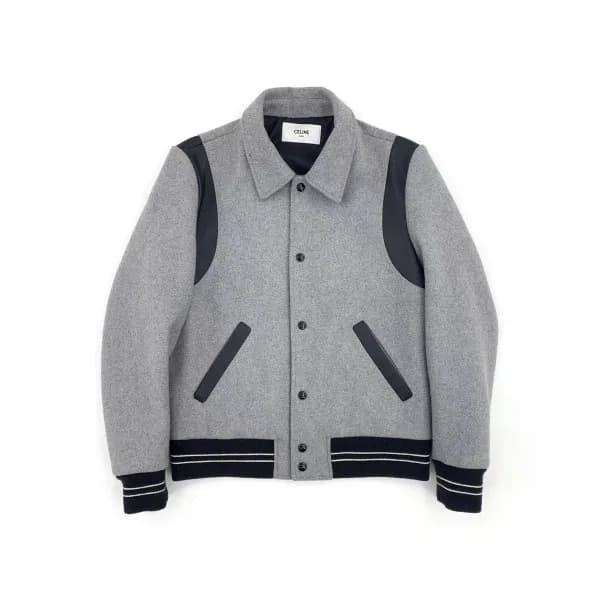 Celine 2019 Mens Logo Cashmere Jacket - 셀린느 2019 남… - 1