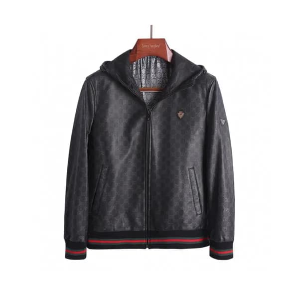 Gucci 2019 Mens Logo Casual Sheep-skin Jacket - 구찌… - 1