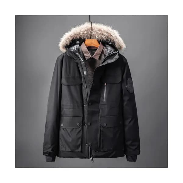 Moncler 2019 Mens Patch Logo Modern Down Padding -… - 1