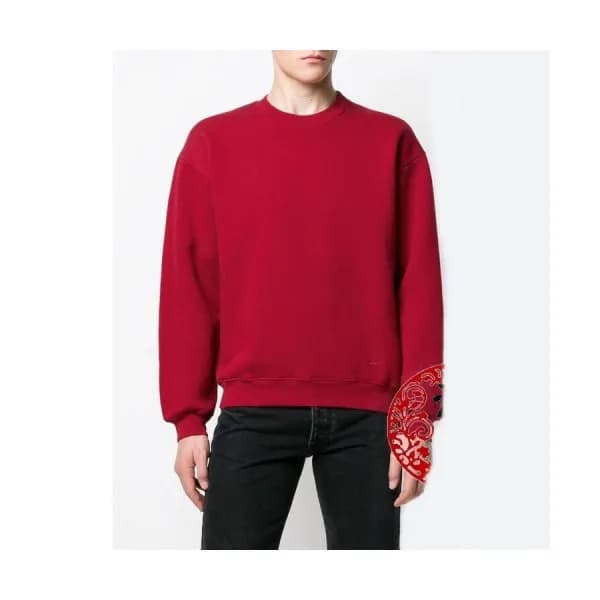 Balenciaga 2019 Mm/Wm Logo Oversize Cotton Crew-ne… - 1