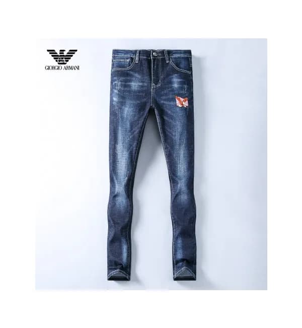 [알마니]Armani 2019 Mens Business Classic Denim Jeans… - 1