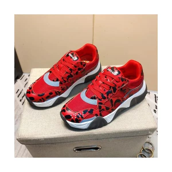Versace 2019 Mens Leather Sneakers - 베르사체 2019 남성용… - 1
